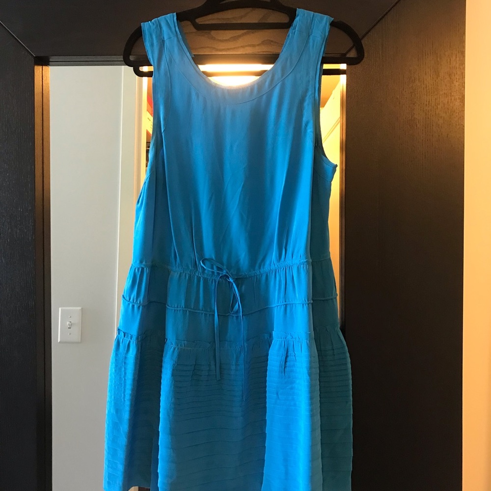 Joie turquoise mini dress